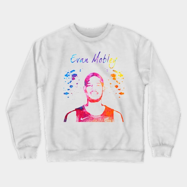 Evan Mobley Crewneck Sweatshirt by Moreno Art